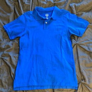 Youth size L 10/12 blue polo